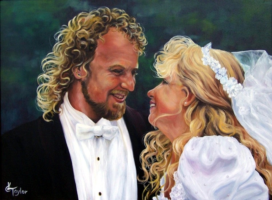 Wedding portrait by Cyndi Taylor